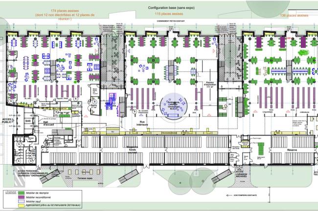 Plan rénovation intérieure BU Belle-Beille N0