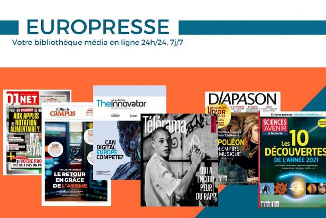 Europresse presse nationale et régionale en ligne 24/24 7/7